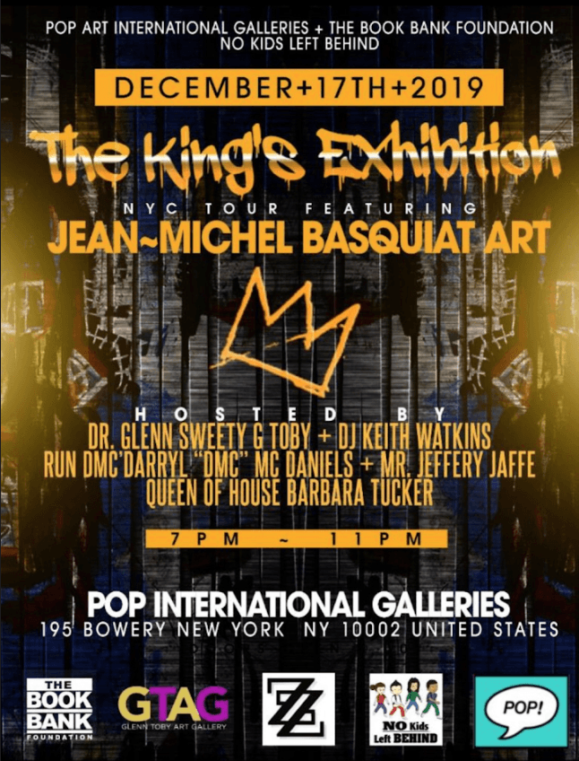 The King’s Exhibition, NYC Tour flyer, SoHo, New York